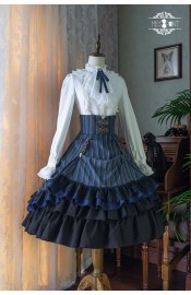 Miss Point Point Mansion 1.0 Corset Skirt(Reservation/4 Colours/Full Payment Without Shipping)